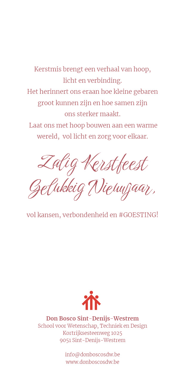 kerstkaart verso
